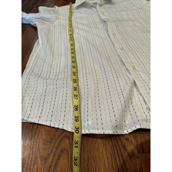 Concepts by Claiborne Mens Long Sleeve SZ L Striped Shirt Vintage - Picture 11 of 11